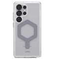 UAG Plyo Pro Samsung Galaxy S25 Ultra 5G (6.9") Rugged Case - Ice/Silver, DROP+ Military Standard, Raised Screen Surround, 10 Years Warranty - Image 1