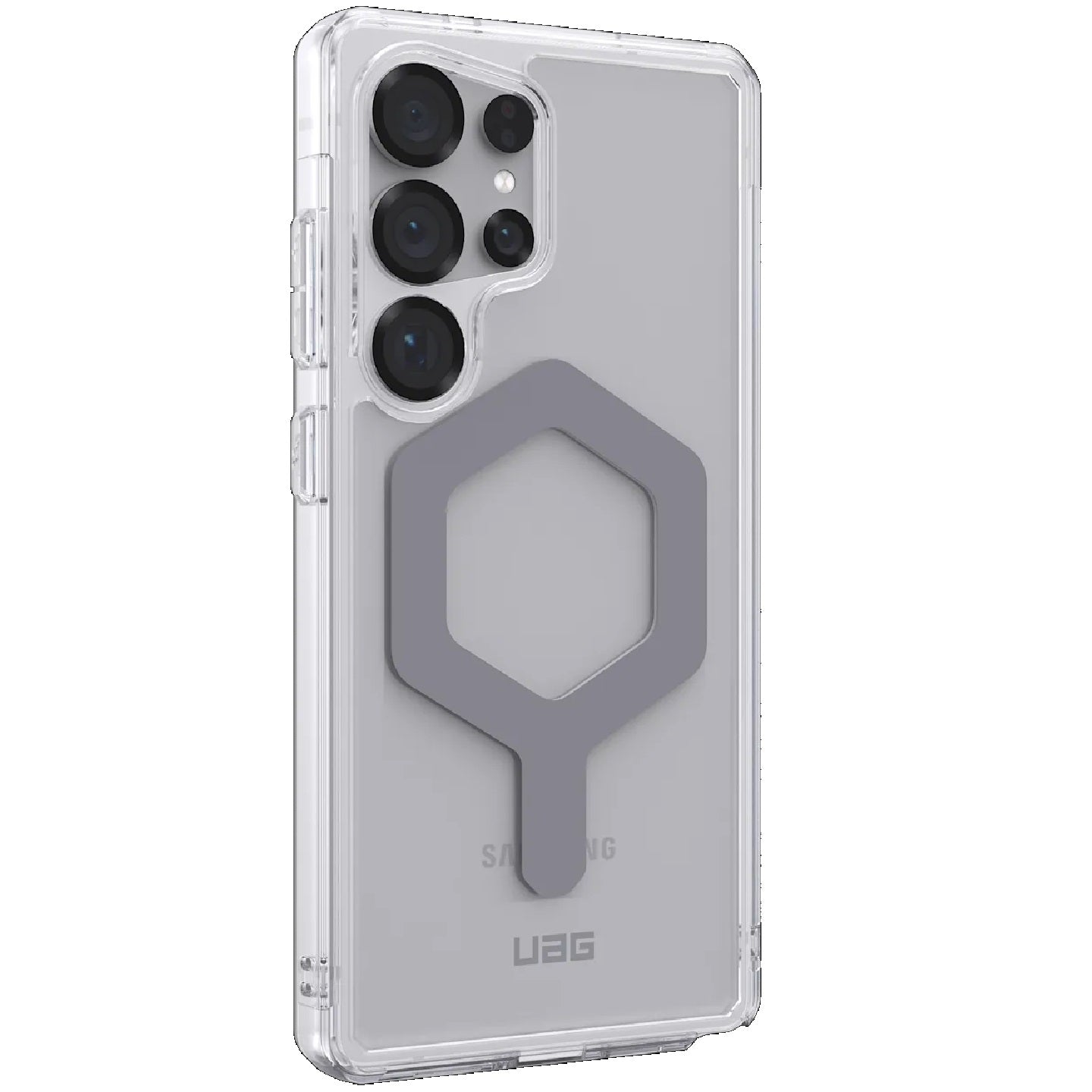 UAG Plyo Pro Samsung Galaxy S25 Ultra 5G (6.9") Rugged Case - Ice/Silver, DROP+ Military Standard, Raised Screen Surround, 10 Years Warranty - Image 3