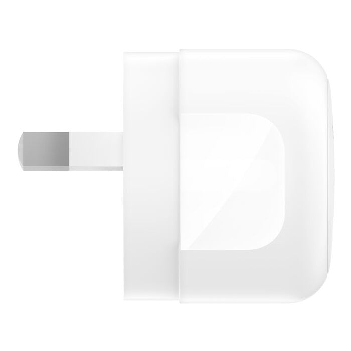 Belkin BoostCharge Compact 30W USB-C (PD 3.1) Wall Charger + USB-C to Lightning Cable - White (WCA008au1MWH-B5), Apple, 2 Years Warranty - Image 3