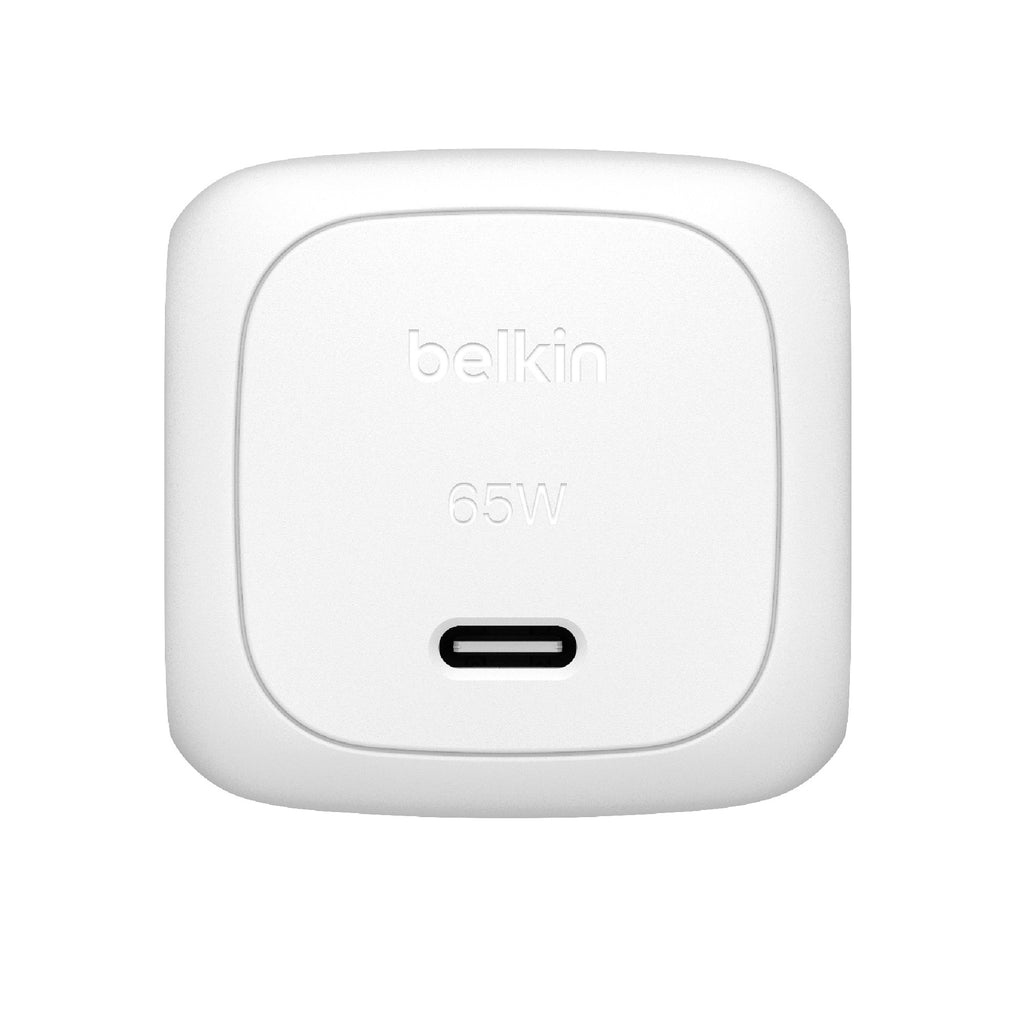 Belkin BoostCharge 65W USB-C PD 3.1 Cubic Wall Charger - White (WCA011auWH),Best for Phones,Laptop & Tablets, CEW $2500, 2 Years Warranty - Image 4
