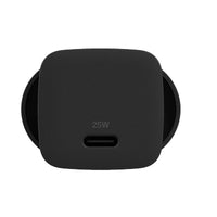 Belkin BoostCharge 25W USB-C PD 3.1 Cubic Wall Charger - Black (WCA012AUBK), Portable & Powerful, Apple, MFI-Certified, CEW $2500, 2 Years Warranty - Image 3