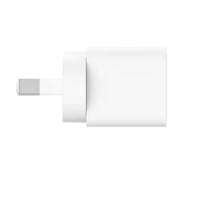 Belkin BoostCharge 25W USB-C PD 3.1 Cubic Wall Charger - White (WCA012auWH), Portable & Powerful, Apple, MFI-Certified, CEW $2500, 2 Years Warranty - Image 3