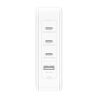 Belkin BoostCharge Pro 140W USB-C (PD 3.1) 4-Port GaN Wall Charger - White (WCH014BTWH-V3), 3x USB-C, 1xUSB-A, Travel-Ready, 2 Years Warranty - Image 3