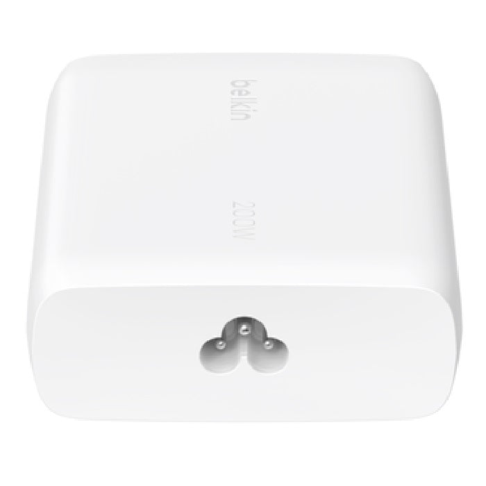 Belkin BoostCharge Pro 200W USB-C (PD 3.0) 4-Port GaN Wall Charger - White (WCH015AUWH), 140W Max Single Port, CEW $2500, 2 Year Warranty - Image 2