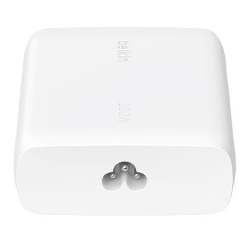 Belkin BoostCharge Pro 200W USB-C (PD 3.0) 4-Port GaN Wall Charger - White (WCH015AUWH), 140W Max Single Port, CEW $2500, 2 Year Warranty - Image 2