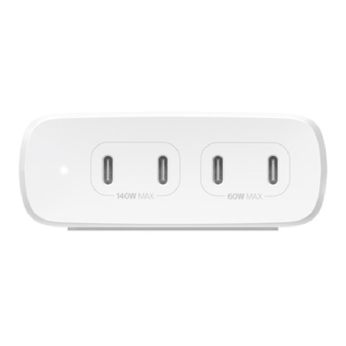 Belkin BoostCharge Pro 200W 4-Port USB-C GaN Laptop Charger (WCH015auWH), PPS, Universal compatibility, CEW $2500 , 1.5M Power Cord, 2-year Warranty - Image 1