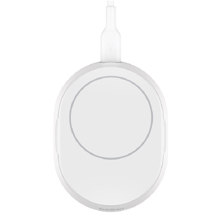 Belkin BoostCharge Pro Convertible Magnetic Wireless Charging Stand With Qi2 + USB-C Cable +20W Wall Charger - White(WIA008auWH), 15W,2 Years Warranty - Image 4