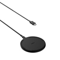 Belkin BoostCharge Wireless Charging Pad + USB-C to USB-C Cable (1.5M) - Black (WIA012fqBK), 15W, LED Indicator, Apple iPhone,Samsung.2 Years Warranty - Image 2