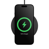 Belkin BoostCharge Wireless Charging Pad + USB-C to USB-C Cable (1.5M) - Black (WIA012fqBK), 15W, LED Indicator, Apple iPhone,Samsung.2 Years Warranty - Image 3