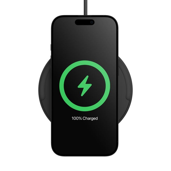 Belkin BoostCharge Wireless Charging Pad + USB-C to USB-C Cable (1.5M) - Black (WIA012fqBK), 15W, LED Indicator, Apple iPhone,Samsung.2 Years Warranty - Image 3