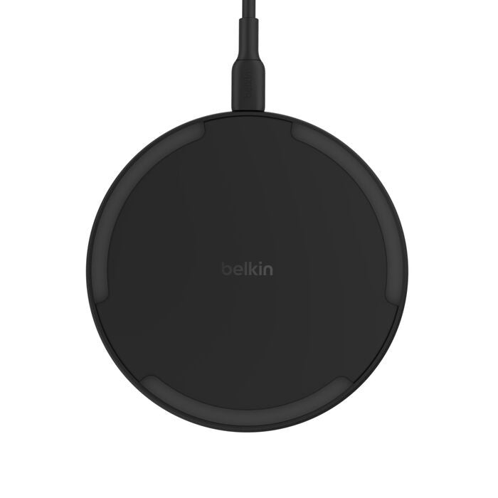 Belkin BoostCharge Wireless Charging Pad + USB-C to USB-C Cable (1.5M) - Black (WIA012fqBK), 15W, LED Indicator, Apple iPhone,Samsung.2 Years Warranty - Image 4