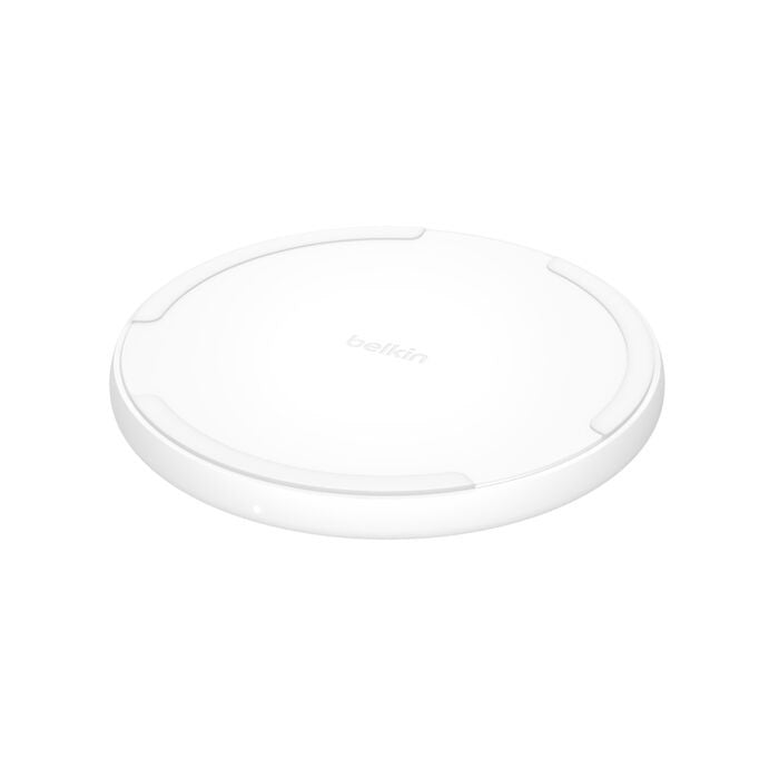 Belkin BoostCharge Wireless Charging Pad + USB-C to USB-C Cable (1.5M) - White (WIA012fqWH), 15W, LED Indicator, Apple iPhone,Samsung.2 Years Warranty - Image 2