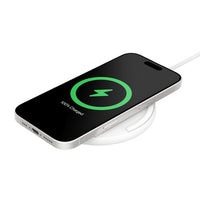 Belkin BoostCharge Wireless Charging Pad + USB-C to USB-C Cable (1.5M) - White (WIA012fqWH), 15W, LED Indicator, Apple iPhone,Samsung.2 Years Warranty - Image 5