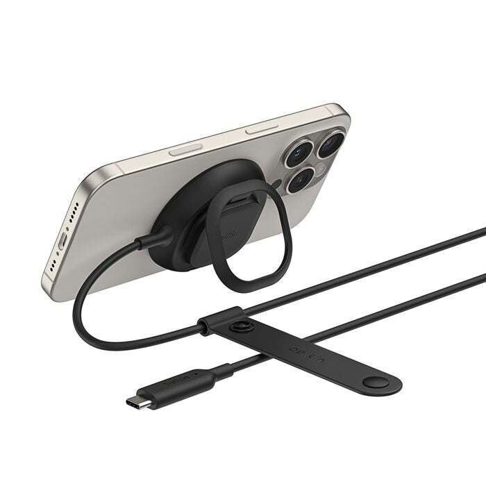 Belkin UltraCharge Magnetic Charger With Qi2 (25W) + USB-C Wall Charger(36W) +Tethered USB-C Cable (2M)- Black(WIA013auBK), $2500 CEW,2 Years Warranty - Image 5