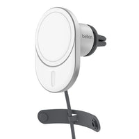 Belkin BoostCharge Pro Magnetic Qi2 Wireless Car Charger + 20W Car PSU +USB-C Cable (1.2M) - White (WIC008btGR-V2), 15W, Apple iPhone,2 Years Warranty - Image 5