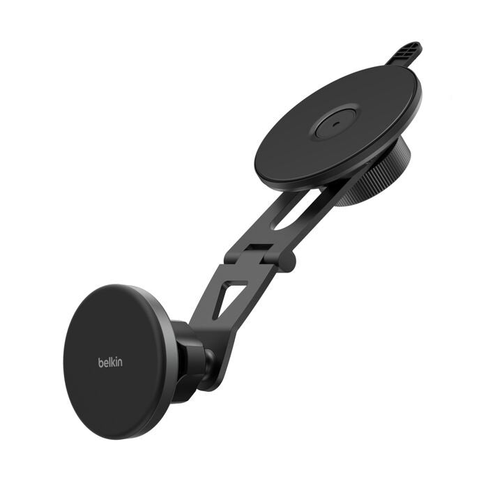 Belkin Boostcharge Magnetic Wireless Charging EV mount With Qi2 15W + USB-C Cable (1M) + 27W Car Adapter - Black (WIC013fqBK), 2 Year Warranty - Image 4