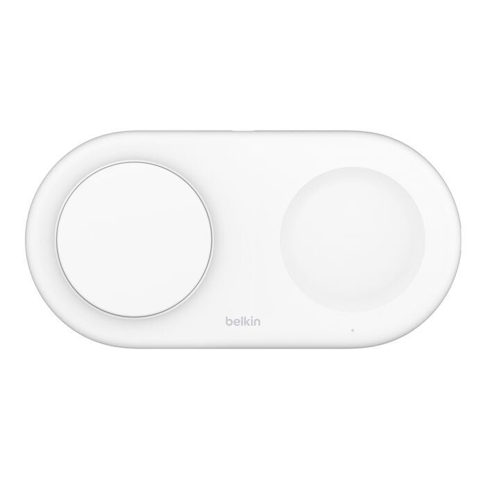Belkin BoostCharge Pro 2-in-1 Magnetic Wireless Charging Pad w/ Qi2(15W)+30W Wall Charger+USB-C Cable(1.5M)-White(WIZ021auWH),$2500CEW,2-Year Warranty - Image 3