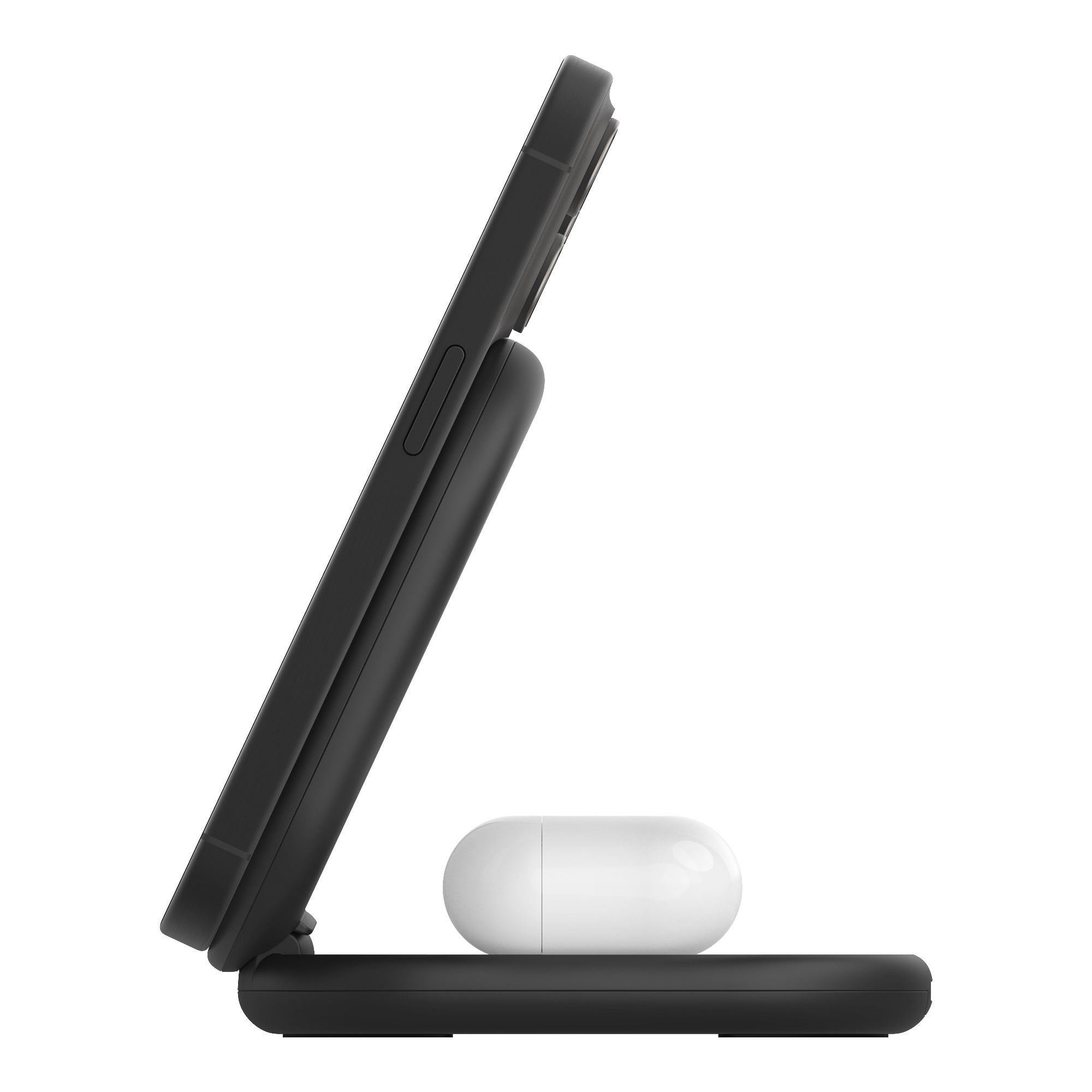 Belkin BoostCharge 2-in-1 Magnetic Foldable Wireless Charger With Qi2 15W + 36W Wall Charger + USB-C Cable(1.5M) - Black (WIZ028auBK),2 Years Warranty - Image 3