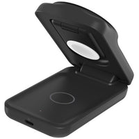 Belkin UltraCharge 3-in-1 Foldable Magnetic Charger With Qi2(25W)+USB-C Wall Charger(45W)+USB-C Cable(15M)-Black(WIZ037auBK),$2500CEW,2 Years Warranty - Image 2