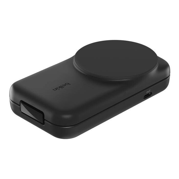 Belkin UltraCharge 2-in-1 Foldable Magnetic Wireless Charger With Qi2 + 45W USB-C Wall Charger + USB-C Cable- Black (WIZ039auBK), 25W,2 Years Warranty - Image 3