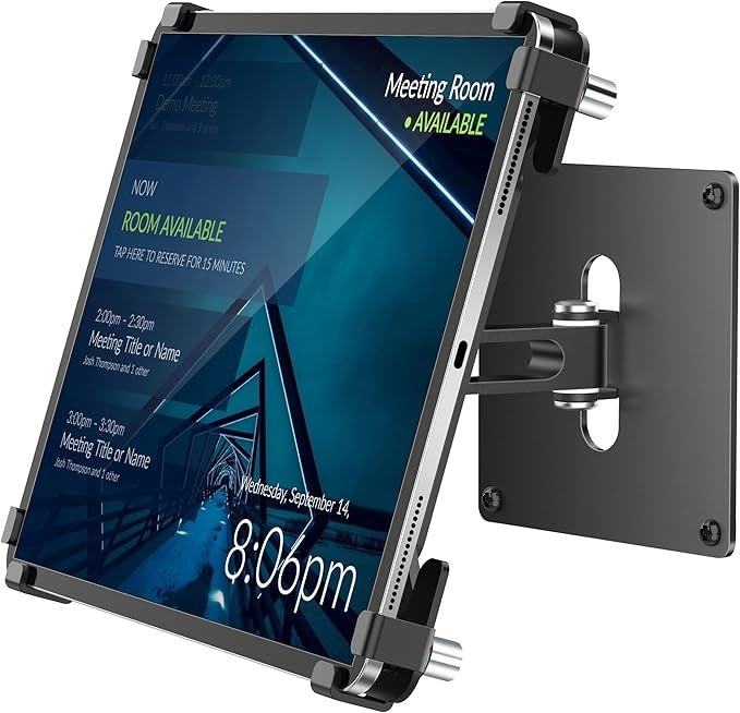 USP Universal Anti-Theft iPad & Tablet Wall Mount - Black, 360° Rotation, Firts 9.7" to 13",Perfect for iPad & Galaxy Tab, 5 Years Warranty - Image 5