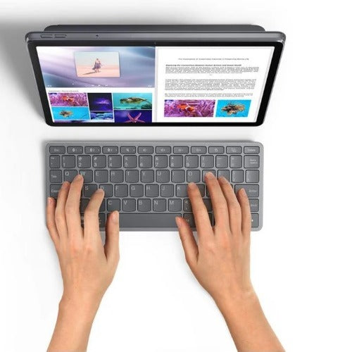 Lenovo Multi-Device Wireless Keyboard - (ZG38C05811), Connect upto 3 devices, Convenient & Comfort typing, Flexible connectivity, 1 Year Warranty - Image 3