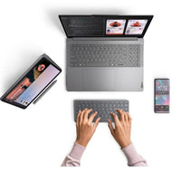 Lenovo Multi-Device Wireless Keyboard - (ZG38C05811), Connect upto 3 devices, Convenient & Comfort typing, Flexible connectivity, 1 Year Warranty - Image 4