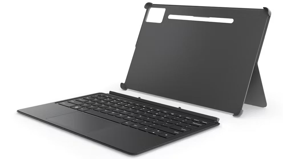 Lenovo Idea Tab Pro (12.7")  Bluetooth Keyboard Pack - Storm Grey (ZG38C06017), Built-in-Kickstand, 2-in-1 Pack, POGO Connector, 1 Year Warranty - Image 2
