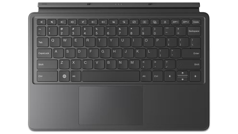 Lenovo Idea Tab Pro (12.7")  Bluetooth Keyboard Pack - Storm Grey (ZG38C06017), Built-in-Kickstand, 2-in-1 Pack, POGO Connector, 1 Year Warranty - Image 4