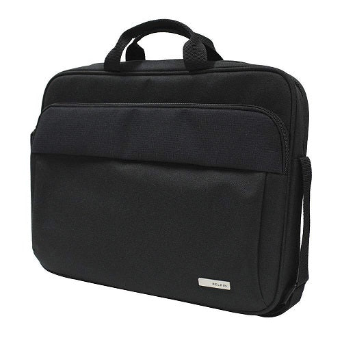 Belkin 15.6" Simple Toploader Laptop Bag - Black (F8N657), Comfortable Shoulder Strap, Made for Long Travelling, 2 Years Warranty - Image 3