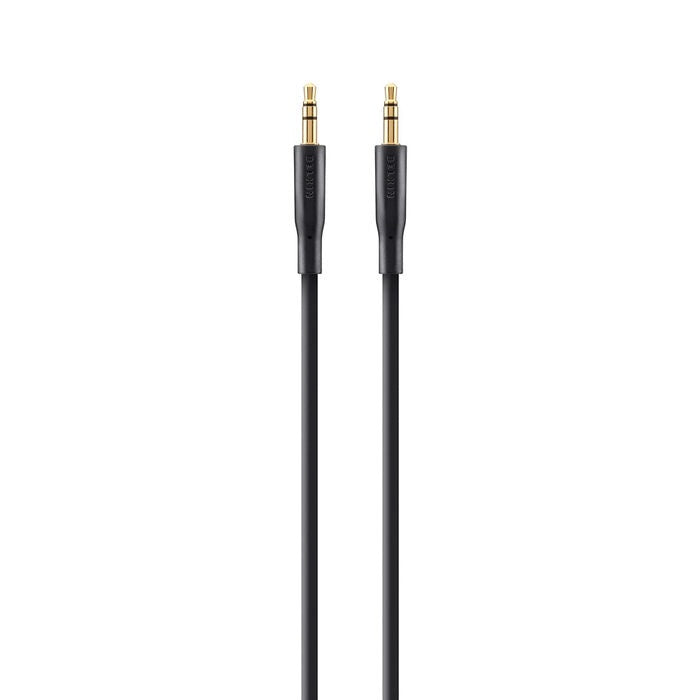 Belkin 3.5 mm Gold Plated AUX Cable (2M) - Black (F3Y117bt2M), Plug-In & Play Anywhere, Perfect for Connecting, Apple, 2 Years Warranty - Image 4