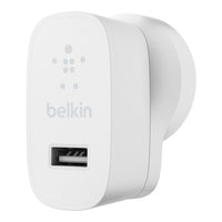 Belkin BoostCharge 12W USB-A Wall Charger - White (WCA002auWH), Portable & Powerful, Lightweight & Compact, Travel-Ready, 2 Years Warranty - Image 2