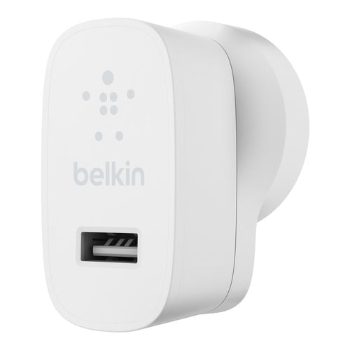 Belkin BoostCharge 12W USB-A Wall Charger - White (WCA002auWH), Portable & Powerful, Lightweight & Compact, Travel-Ready, 2 Years Warranty - Image 2