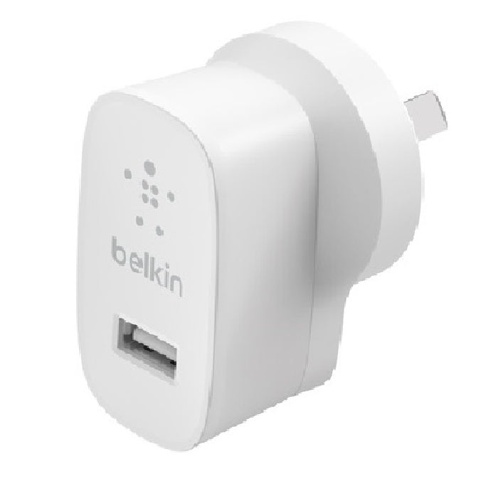 Belkin BoostCharge 12W USB-A Wall Charger - White (WCA002auWH), Portable & Powerful, Lightweight & Compact, $2,500 CEW, 2 Years Warranty - Image 5