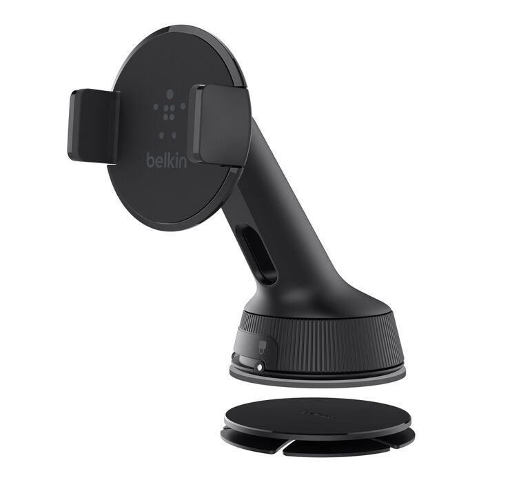 Belkin Universal Car Mount - Black (F8M978BT), 360 Degree Rotation, Fits up to (6") Screen Size, Securely Attaches to Dash & Window, 2 Years Warranty - Image 3