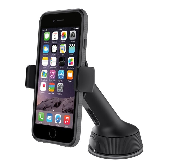 Belkin Universal Car Mount - Black (F8M978BT), 360 Degree Rotation, Fits up to (6") Screen Size, Securely Attaches to Dash & Window, 2 Years Warranty - Image 4