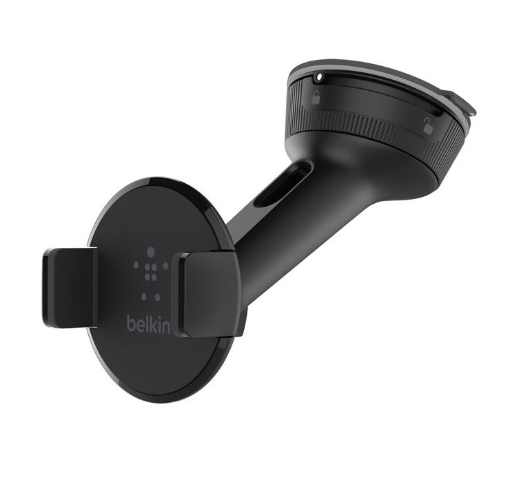 Belkin Universal Car Mount - Black (F8M978BT), 360 Degree Rotation, Fits up to (6") Screen Size, Securely Attaches to Dash & Window, 2 Years Warranty - Image 1