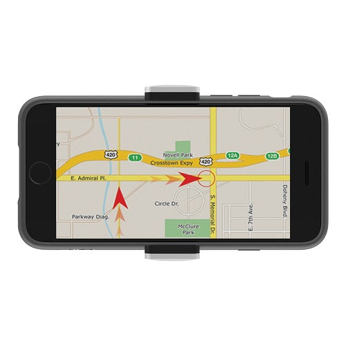 Belkin Car Vent Mount - Silver/Black (F7U017bt), 180 degree rotation, Fits up to (5.5") Screen Size, Portrait & Landscape Mode, 2 Years Warranty - Image 3