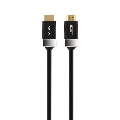 Belkin Advanced Series High Speed w/Ethernet HDMI Cable 4K/Ultra HD Compatible (1M) - Black (AV10050bt1M), 18Gbps Bandwidth, 2 Years Warranty - Image 3