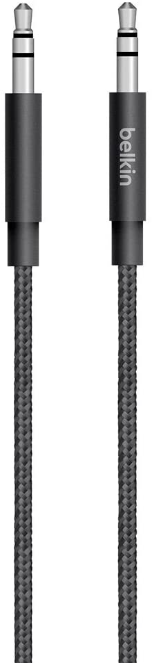 Belkin MIXIT Metallic AUX Cable (1.2M) - Black (AV10164bt04-BLK), Versatile, Sleek & Stylish, Durable, Easy to Carry, 2 Years Warranty - Image 4