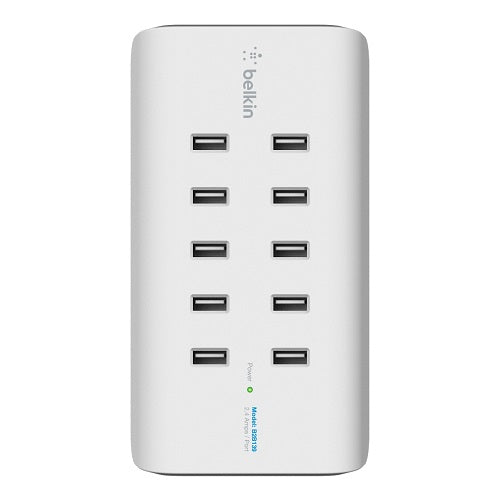 Belkin RockStar™ 10-Port USB-A Charging Station - White (B2B139au), Intelligent Charging,120W, Overcurrent protection, CEW $5000, 2 Years Warranty - Image 3