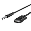 Belkin RockStar USB-C to 3.5mm Audio Cable (0.9M) - Black (F7U079bt03-BLK), Superior Audio, Apple iPhone, USB-IF Certified, 2 Years Warranty - Image 1