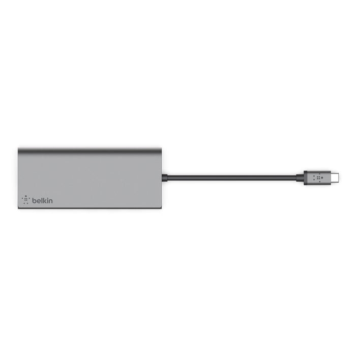 Belkin USB-C Multimedia Hub - (F4U092btSGY), Compact, 60W, 5Gbps, 1x 4K HDMI, 1x USB-C, 2x USB-A, 1x SD Card, 1x Gigabit Ethernet, 2 Years Warranty - Image 3
