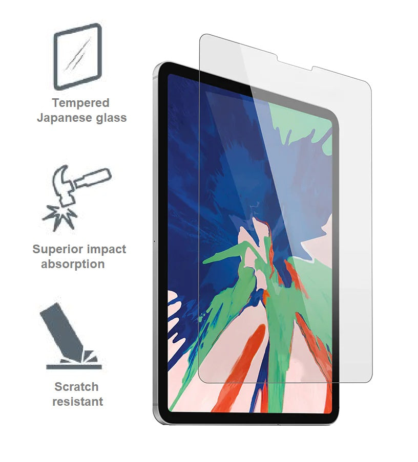 Cygnett OpticShield Apple iPad Pro (12.9") (6th/5th/4th/3rd Gen) Tempered Glass Screen Protector - (CY2731CPTGL), 2 Years Warranty - Image 3