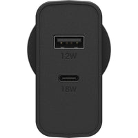 OtterBox 30W Dual Port Premium PD Fast Wall Charger - Black (78-80029), (USB-C 18W & USB-A 12), Drop Tested, Safe & Smart Charging, 2 Years Warranty - Image 3