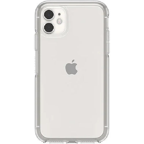 OtterBox Symmetry Clear Apple iPhone 11 Case Clear - (77-62474), DROP+ 3X Military Standard, Raised Edges, Ultra-Sleek, 7 Years Warranty - Image 2