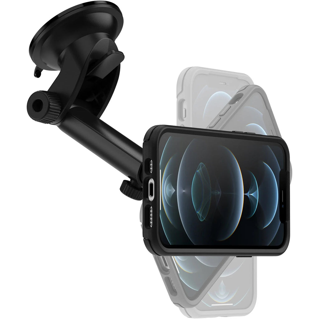 OtterBox Car Dash & Windshield Mount for MagSafe Black-(78-80446),Adjustable Mount,Strong Magnetic Alignment,Holds phone Securely, 2 Years Warranty - Image 3