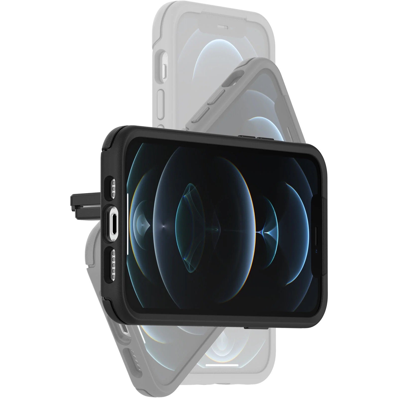 OtterBox Car Vent Mount for MagSafe Black - (78-80445), Adjustable Mount, Strong Magnetic Alignment, Holds Phone Securely, 2 Years Warranty - Image 3