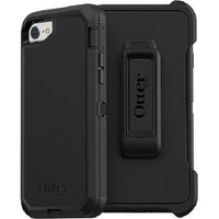 OtterBox Defender Apple iPhone SE (3rd & 2nd Gen) and iPhone 8/7 Case Black-(77-56603), DROP+ 4X Military Standard, Included Holster, 7 Years Warranty - Image 1