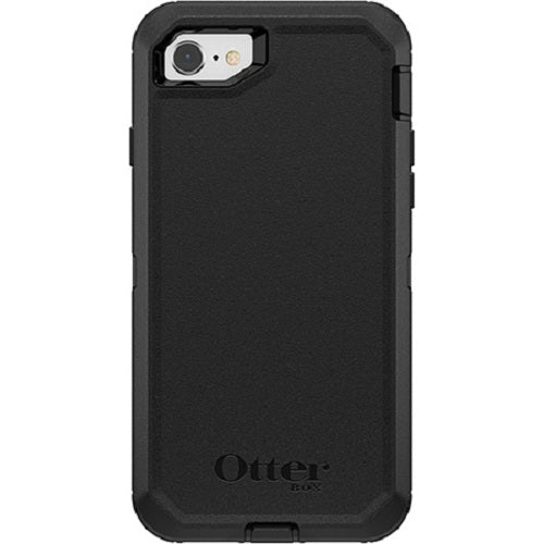 OtterBox Defender Apple iPhone SE (3rd & 2nd Gen) and iPhone 8/7 Case Black-(77-56603), DROP+ 4X Military Standard, Included Holster, 7 Years Warranty - Image 2